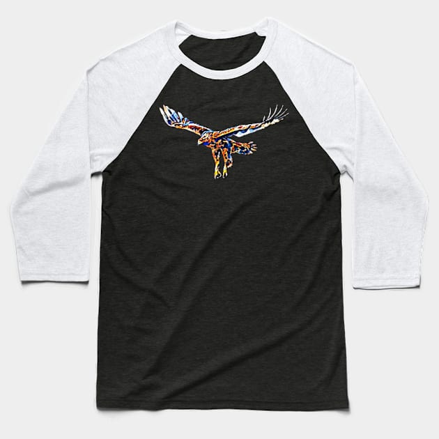 Eagle Baseball T-Shirt by Nimmersatt